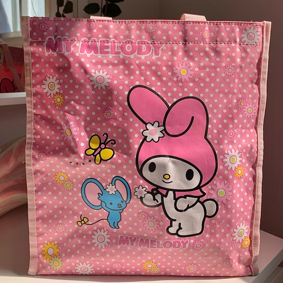 Sanrio my melody reusable tote bag - Picture 3 of 4